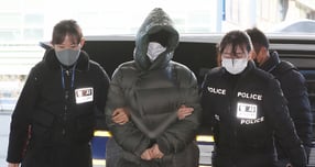 마약 혐의를 받는 상태에서 해외 도피 생활을 하다가 체포된 남양유업 창업주 외손녀 황하나가 영장실질심사에 출석했다. 사진은 남양유업 창업주의 외손녀 황하나가 26일 경기 안양시 동안구 수원지방법원 안양지원에서 열린 구속 전 피의자 심문(영장실질심사)에 출석하는 모습. /사진=뉴스