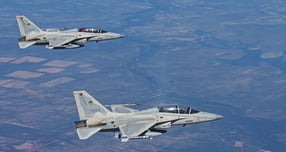 KAI가 필리핀 국방부와 FA-50PH에 대한 성능개량 사업 계약을 체결했다. 사진은 FA-50PH의 모습. /사진=KAI