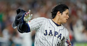 일본 야구대표팀이 간판스타 오나티 쇼헤이를 포함 8명의 선수가 월드베이스볼클래식에 참가한다고 밝혔다. 사진은 2023 월드베이스볼클래식에 출전한 오타니. /사진=로이터