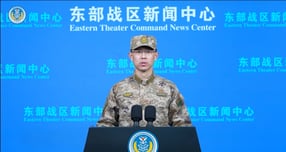 중국, 타이완 포위 군사훈련 진행… "독립 분열 세력 향한 경고"