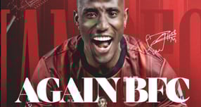 부천FC1955가 최전방 공격수 몬타뇨를 잡는데 성공했다. 사진은 부천과 재계약에 성공한 몬타뇨. /사진=부천FC155 인스타그램 캡처