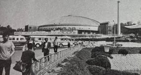 1962년 국내 실내 체육의 메카 장충체육관이 개관했다. 사진은 1971년 장충체육관의 모습. /사진=공유마당 