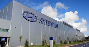 러시아 상트페테르부르크에 있는 현대차 공장의 모습. /사진=현대차