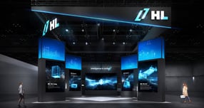 HL그룹 CES 2026 부스 전경. /사진=HL그룹