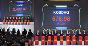 사진으로 본 올해 코스피·코스닥… '4200' 돌파, '천스닥' 정조준
