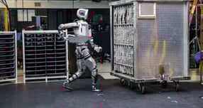 보스턴다이나믹스가 제작한 이족보행 로봇 아틀라스. /사진=현대차그룹