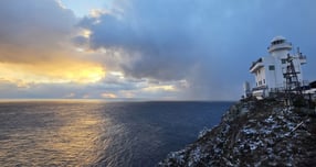 서경덕 성신여대 교수가 지인이 전한 2026년 새해 첫 독도 일출 사진을 공개했다. /사진=서경덕 교수