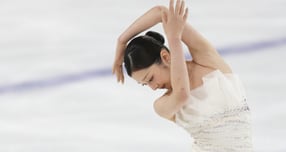 신지아가 2026 밀라노·코르티나담페초 동계 올림픽 출전권을 따냈다. 사진은 피겨스케이팅 선수 신지아(세화여고)가 4일 서울 양천구 목동 아이스링크에서 열린 제80회 전국남녀 피겨스케이팅 종합선수권대회 여자 시니어 프리 스케이팅에서 연기를 펼치는 모습. /사진=뉴시스