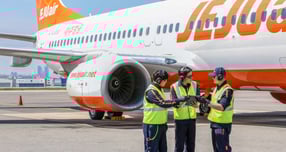 제주항공이 아마존 웹서비스(AWS)를 활용해 항공 정비에 인공지능 기술을 접목한다. /사진=제주항공