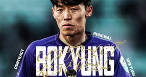 FC안양과 김보경이 동행을 이어간다. 사진은 5일 안양과 재계약을 마친 김보경. /사진=FC안양 제공