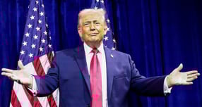 도널드 트럼프 미국 대통령이 베네수엘라 정부가 원유 3000~5000만 배럴을 미국으로 인도할 것이라고 발표했다. 사진은 지난 6일(현지시각) 트럼프 대통령이 미국 워싱턴D.C 케네디센터에서 열린 미 하원 공화당 의원 연례 정책 회의에 참석한 모습. /사진=로이터