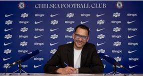 첼시가 새 사령탑으로 리암 로즈니어 RC스트라스부르 감독을 영입했다. 사진은 7일(한국시각) 첼시에 부임한 로즈니어 감독. /사진=첼시 제공