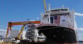 한화와 HD현대가 상반된 새해 경영 전략을 공개했다. 한화는 마스가를 전면에 내세운 반면 HD현대는 기술 초격차에 중점을 뒀다. 사진은 한화 필리조선소의 모습. /사진=뉴시스