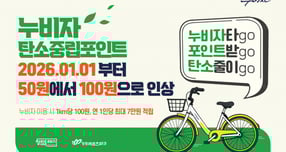 창워닛 누비자 탄소중립포인트 인센티브 관련 포스터./사진=창원시