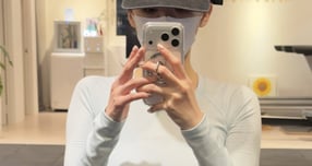 "보정 아냐?"… 다비치 강민경, '레깅스 자태' 눈길