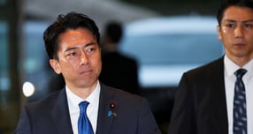 일본이 3대 안보 문서에 태평양 방위 강화를 명기할 방침이다. 사진은 고이즈미 신지로 일본 방위상. /사진=로이터