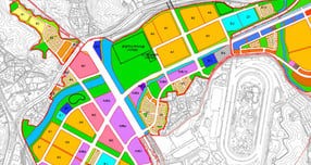 과천과천 공공주택지구 토지계획도. /사진제공=과천시