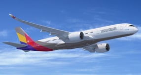 아시아나항공이 14일을 기점으로 인천국제공항 제2여객터미널로 이전했다. /사진=아시아나항공