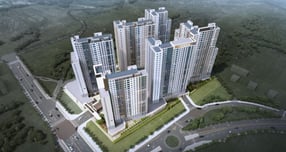 경북 상주시 함창읍 윤직리 일원에 분양하는 '상주자이르네' 조감도 /사진 제공=자이S&amp;D