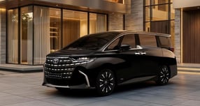 토요타코리아가 26년형 알파드 하이브리드 프리미엄을 공식 출시했다. /사진=토요타코리아