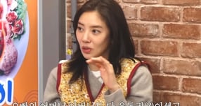 가수 겸 배우 손담비가 시댁 스트레스가 없다고 밝혔다. /사진='만리장성규' 유튜브 캡처