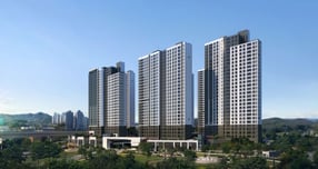 용인세브란스병원 부지 개발 '용인 푸르지오 클루센트' 공급