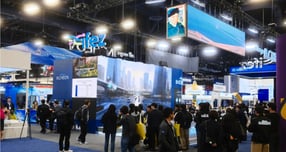 세계 최대 IT(정보기술)·가전 전시회 'CES 2026'에서 운영된 인천-IFEZ 홍보관에서 방문객들이 인천의 미래도시 비전과 혁신기업의 기술력을 체험하고 있다. /사진제공=인천경제청 