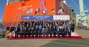 삼성중공업, '코랄 노르트' FLNG 진수… 미국 계약도 가시권