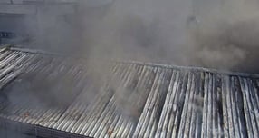 경기 시흥시 정왕동 소재 한 금속부품 가공 공장에서 일어난 불이 진화됐다. 사진은 화재 현장. /사진=경기도소방재난본부(뉴스1)