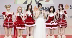 걸그룹 아이브가 2월 컴백을 앞두고 막바지 앨범 작업 중이다. 사진은 지난해 12월25일 인천 영종도 인스파이어에서 열린 '2025 SBS 가요대전' 레드카펫 행사에 참석했던 아이브. /사진=뉴스