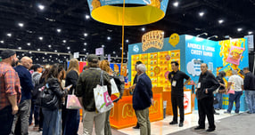  오뚜기가 미국 샌디에이고에서 열린 '2026 윈터 팬시 페어'(Winter Fancy Fair)에 참가해 치즈라면을 알렸다. 사진은 윈터 팬시 페어 오뚜기 부스 전경. /사진=오뚜기