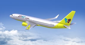 진에어가 지난해 매출 1조3811억원, 영업손실 163억원을 기록했다. /사진=진에어