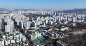 분당 노후계획도시 전경. /사진제공=성남시