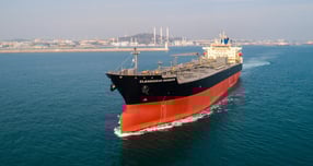 현대미포조선이 2021년 건조해 선주사에 인도한 5만톤급 PC선의 모습. /사진=HD현대