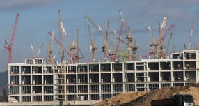 지난 9일 경기도 용인시 처인구 원삼면 용인반도체클러스터 일반산업단지 공사현장 모습. / 사진=공동취재‧뉴스