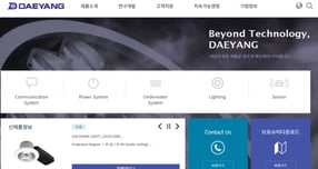 IBK투자증권이 대양전기공업의 매출이 상장 이후 처음 2000억원대에 진입할 것으로 내다봤다. 사진은 대영전기공업 인터넷 홈페이지. /사진=대양전기공업 홈페이지 캡처