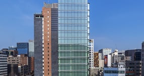 삼양식품이 본격적인 명동 시대를 개막했다. 사진은 삼양식품 명동 신사옥. /사진 제공=삼양식품