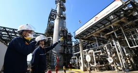 SK이노베이션 울산CLX 석유 1공장 중질유분해(HOU) 시설의 수소 제조 공정. /사진=SK이노베이션