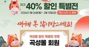                                                                                         곡성몰 설명절 할인 특별전 홍보물/뉴시스