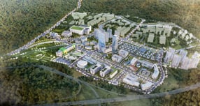 문화·관광·쇼핑·주거 기능이 어우러진 복합문화융합단지 조감도. /사진제공=의정부시