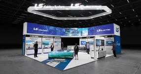 LS일렉트릭의 빅스포 2025 부스 조감도. /사진=LS일렉트릭