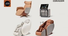 세라젬의 주요 헬스케어 제품 4종이 미국 굿디자인 어워드 본상을 수상했다. /사진=세라젬 제공 