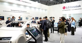 LG이노텍이 지난 6일(현지시각)부터 나흘간 미국 라스베이거스에서 열리는 ‘CES 2026’에 참가해, 미래 모빌리티 혁신 솔루션을 공개했다./사진=LG이노텍