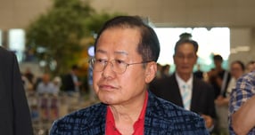 홍준표 전 대구시장이 김건희 여사의 1심 선고를 두고 황당함을 드러냈다. 사진은 홍준표 전 대구시장 모습. /사진=뉴시스