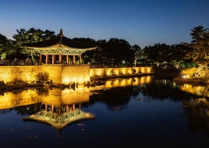  동궁과 월지는 아름다운 야경으로 &#039;한국관광공사 야간 관광 100선&#039;에 올랐다. /사진=한국관광공사
