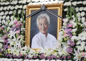 배우 신성일의 별세 7주기가 됐다. 사진은 2018년 11월4일 서울 송파구 풍납동 서울아산병원 장례식장에 마련된 폐암으로 별세한 배우 신성일(81)씨의 빈소. /사진=머니투데이