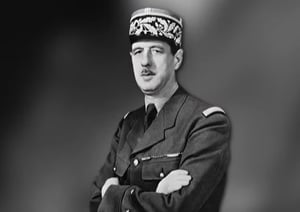 1970년 11월9일. 샤를 드골 전 프랑스 대통령이 숨졌다. 사진은 지난해 3월28일 tvN &#039;벌거벗은 세계사&#039;에서 공개한 드골 전 대통령의 모습. /사진=&#039;벌거벗은 세계사&#039; 영상 캡처