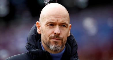 새 사령탑 찾기에 나선 울버햄튼 원더러스가 에릭 텐하흐 감독을 노린다. 사진은 맨체스터 유나이티드를 지휘한 텐하흐 감독. /사진=로이터