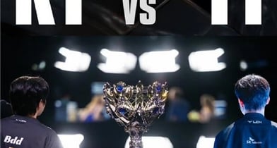 T1과 kt 롤스터가 롤드컵 결승전을 치른다. 사진은 2025 LoL 월드챔피언십 결승전 포스터. /사진 제공=CGV