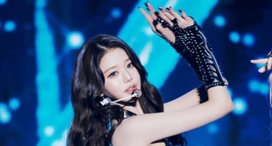 사이버렉카 &#039;탈덕수용소&#039; 운영자 박모 씨가 항소심에서도 징역형 집행유예를 선고받았다. 사진은 지난 2일 서울 송파구 KSPO DOME에서 진행된 두 번째 월드 투어 &#039;쇼 왓 아이 엠&#039;(SHOW WHAT I AM) 콘서트에서 무대를 펼친 걸그룹 아이브 멤버 장원영. /사진=스타쉽엔터테인먼트 제